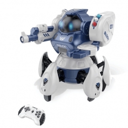 NEW Intelligent conversation robot Remote control robot toy Robocop With remote control J1065A