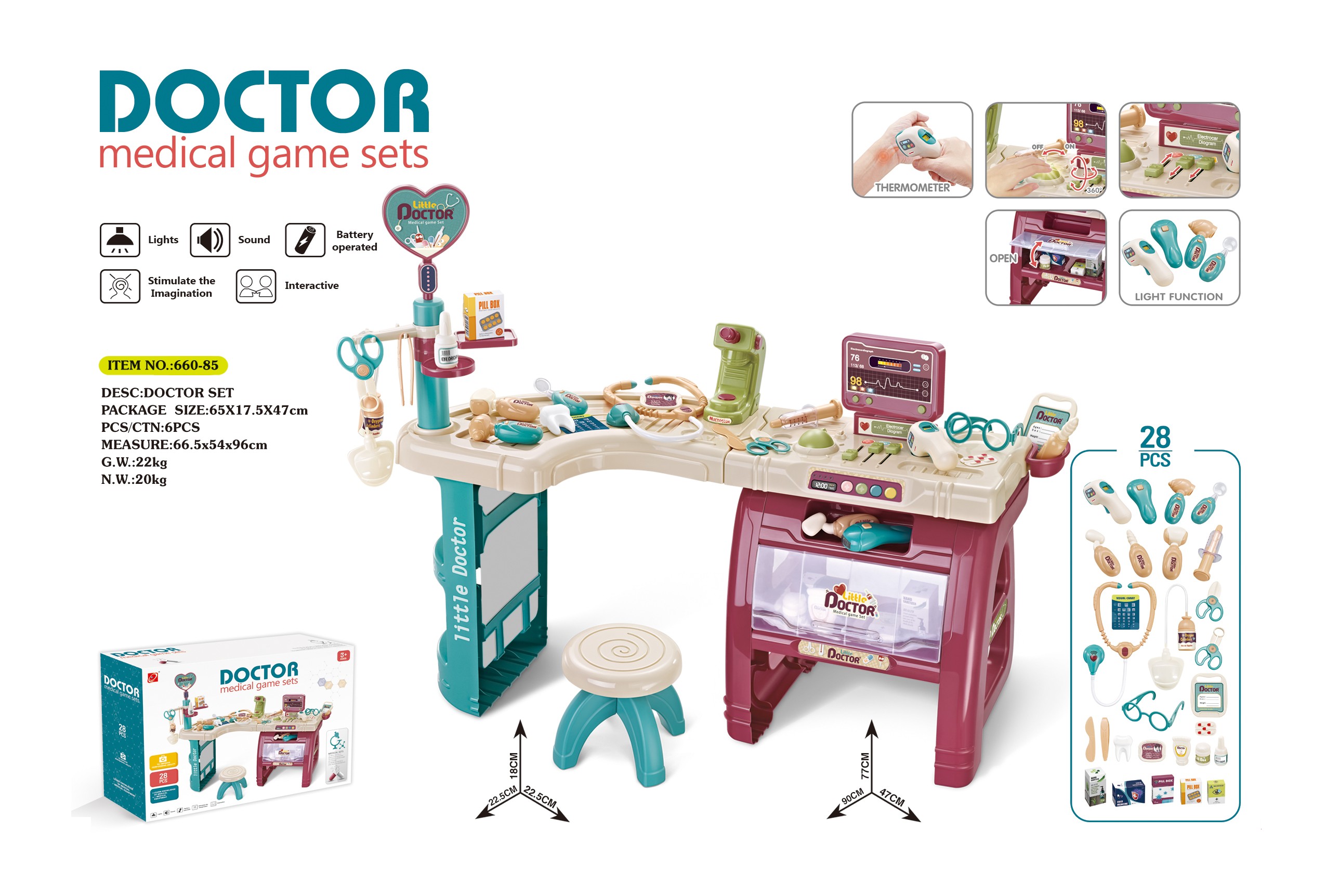 For Toys Doctor Mediacl 