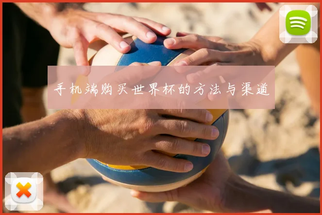 手机端购买世界杯的方法与渠道