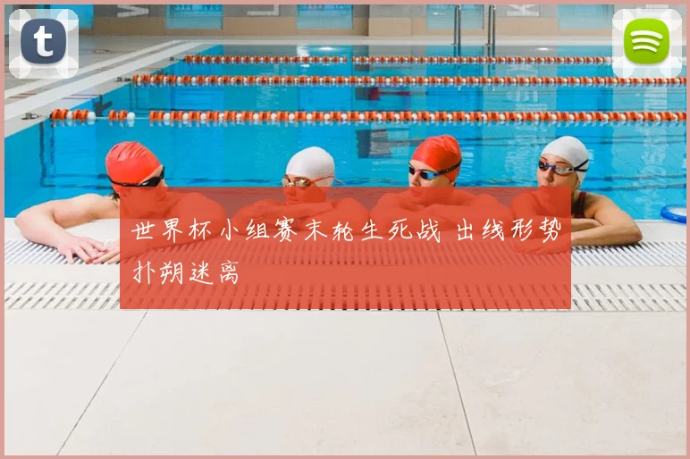 世界杯小组赛末轮生死战 出线形势扑朔迷离